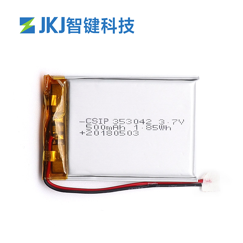 500mAh 3.7V 锂离子电池 定制生产厂商 353042 CSIP