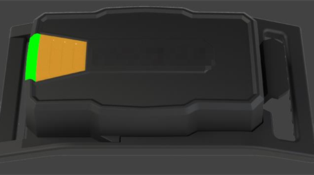 带2000mAh锂聚合物168官方澳洲结果体彩幸运5电池的智能皮带